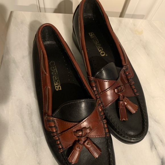 Sebago Women’s Leather Loafers 8W - Picture 3 of 5